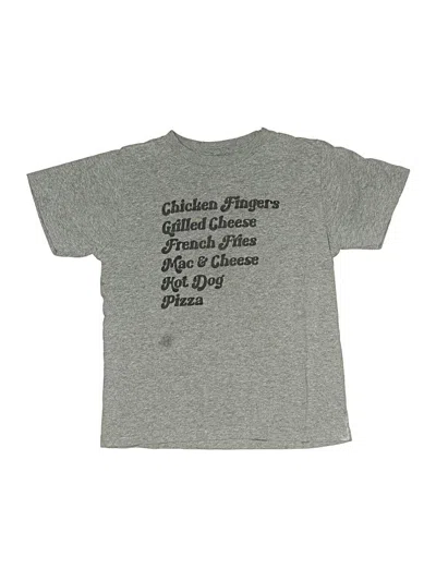 Pre-owned Rabbit Skins Kids' Short Sleeve T-shirt In Gray