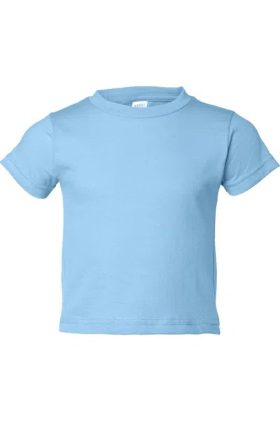 Rabbit Skins Kids' Toddler Cotton Jersey Tee In Blue