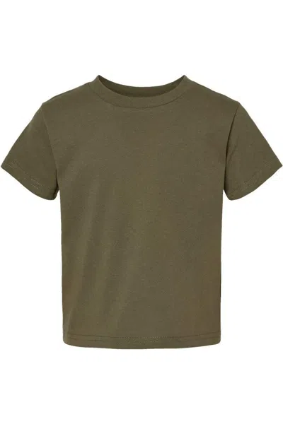 Rabbit Skins Kids' Toddler Cotton Jersey Tee In Green