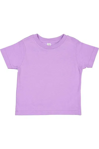 Rabbit Skins Kids' Toddler Cotton Jersey Tee In Purple