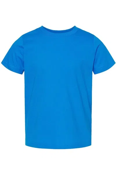 Rabbit Skins Kids' Toddler Fine Jersey Tee In Blue