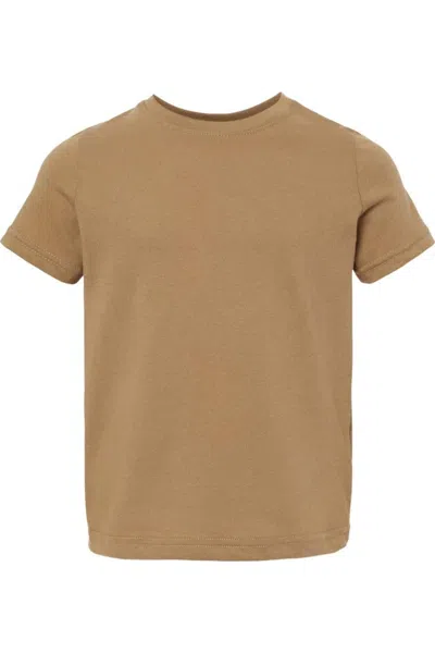 Rabbit Skins Kids' Toddler Fine Jersey Tee In Brown