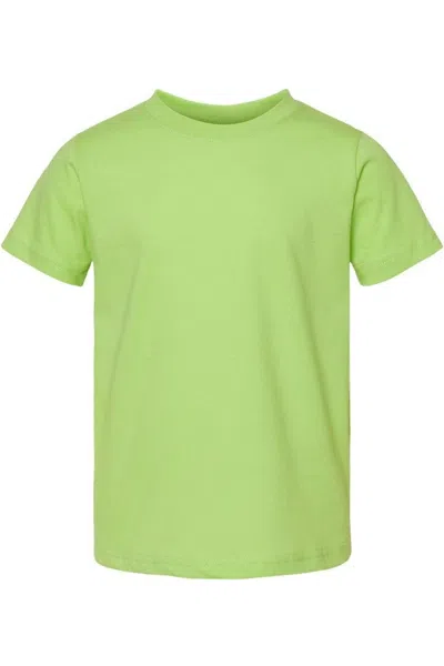 Rabbit Skins Kids' Toddler Fine Jersey Tee In Green