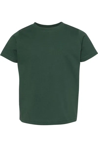Rabbit Skins Kids' Toddler Fine Jersey Tee In Green
