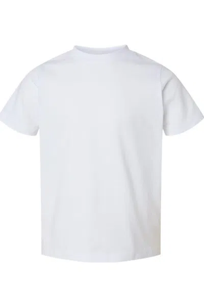 Rabbit Skins Kids' Toddler Fine Jersey Tee In White
