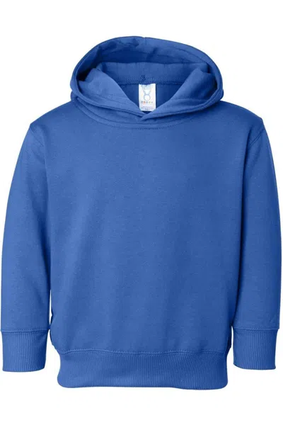 Rabbit Skins Kids' Toddler Pullover Fleece Hoodie In Blue