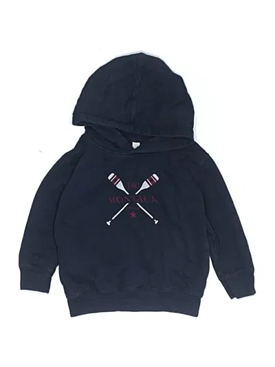 Pre-owned Rabbit Skins Kids' Zip Up Hoodie In Blue