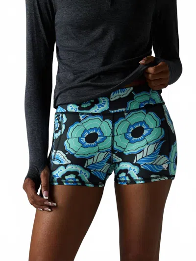 Rabbit Speed Leggy 2.5" Shorts In Opal Floral In Multi