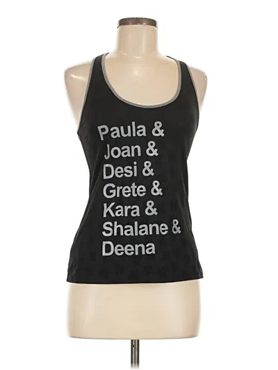 Pre-owned Rabbit Tank Top Black Halter Neckline Tops
