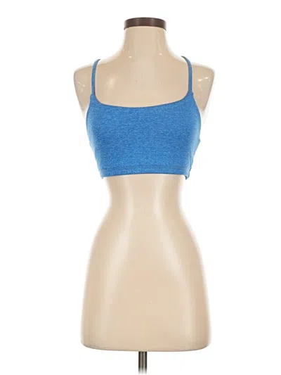Pre-owned Rabbit Tank Top Blue Halter Neckline Tops