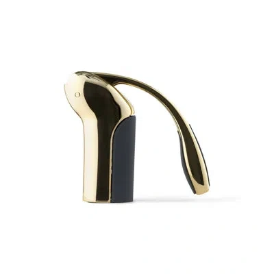 Rabbit Vertical Lever Corkscrew With Foil Cutter In Gold,black