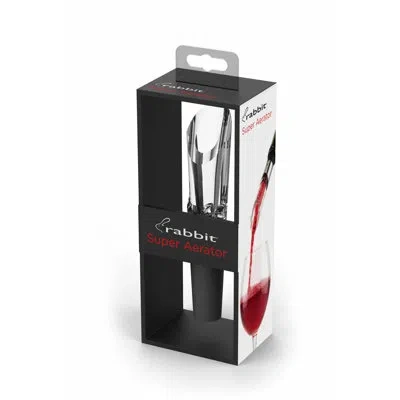 Rabbit Wine Aerator And Pourer In Silver