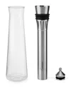 Rabbit Wine Chilling Carafe, Glass In Clear