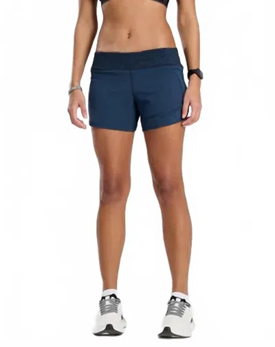 Rabbit Women's Hopper Running Shorts In Dress Blues