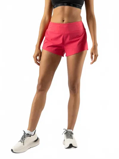 Rabbit Women's Tried N' True Running Shorts In Raspberry In Multi