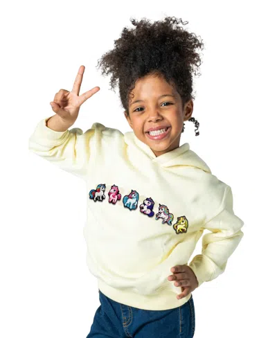 Rabble Clothing Kids' Baby Unisex Customizable Hoodie Bundle With Magical Garden Adventure Dabblz In Vanilla Dream
