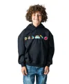 Rabble Clothing Toddler Unisex Customizable Hoodie Bundle With Monster Truck Munchies Dabblz In Jet Black