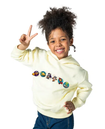 Rabble Clothing Kids' Toddler Unisex Customizable Hoodie Bundle With Monster Truck Munchies Dabblz In Vanilla Dream
