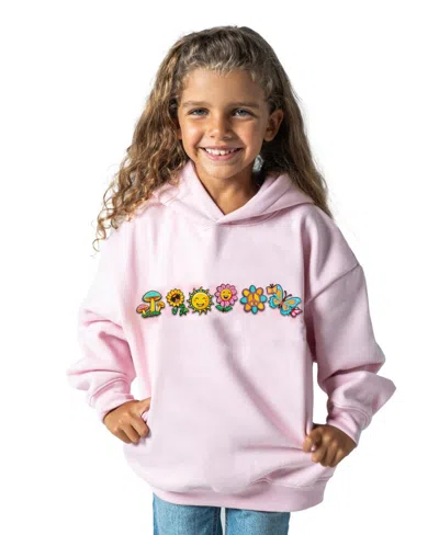 Rabble Clothing Kids' Baby Unisex Customizable Hoodie Bundle With Magical Garden Adventure Dabblz In Bubblegum Bliss