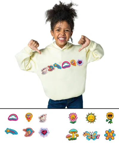 Rabble Clothing Kids' Unisex Customizable Hoodie Bundle With Flower Power And Magic Wonders Dabblz In Vanilla Dream