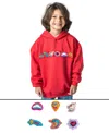 Rabble Clothing Unisex Customizable Hoodie Bundle With Magic Wonders Dabblz In Strawberry Splash