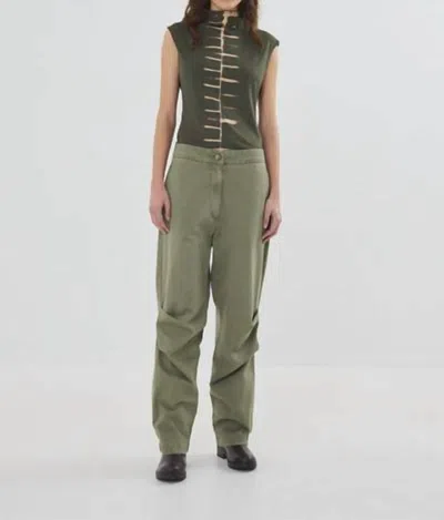 Rabens Saloner Alphas Pants In Burnt Olive In Multi