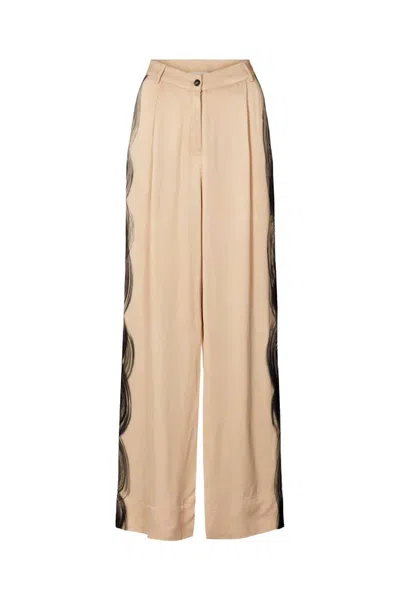 Rabens Saloner Women's Briana Pants In Black Combo In Neutral