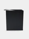 Rabitti 1969 Fold Leather Wastepaper Bin  Abask Luxury Gift