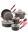 Rachael Ray 12pc Hard-anodized Nonstick Cookware Set