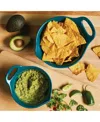 Rachael Ray 2-pc. Ceramic Mixing Bowl Set In Teal