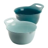 Rachael Ray 2-pc. Nesting Mixing Bowl Set In Blue