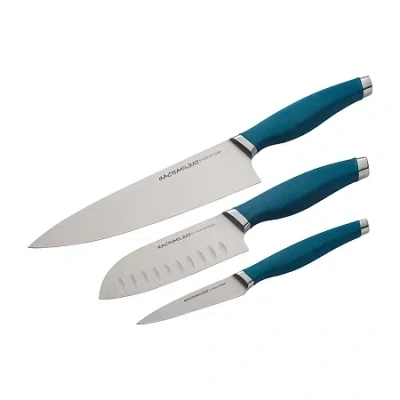 Rachael Ray 3-pc. Knife Set In Blue