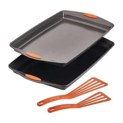 Rachael Ray 4-pc. Bakeware Set In Gray