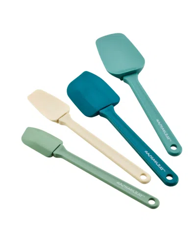Rachael Ray 4-piece Kitchen Utensil Set In Mixed Blue