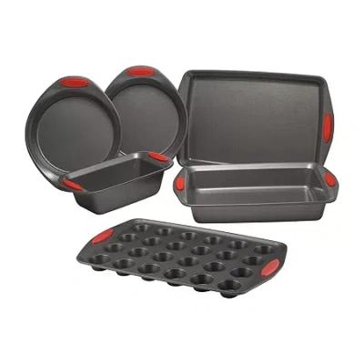 Rachael Ray 6-pc. Non-stick Bakeware Set In Gray