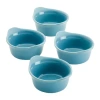 Rachael Ray Ceramic 4-pc. Ramekin Set In Blue