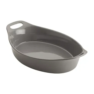 Rachael Ray Ceramic Baking Dish In Gray