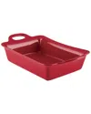 Rachael Ray Ceramic 9x13 Baking Dish In Red