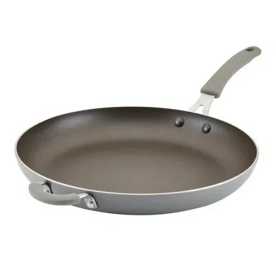 Rachael Ray Cook & Create Aluminum Nonstick Frying Pan / Skillet , 14 Inch In Gray