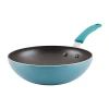 Rachael Ray Cook + Create 10.5" Non-stick Stir Fry Pan In Blue