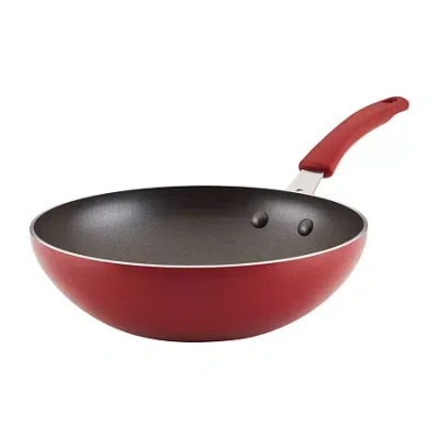Rachael Ray Cook + Create 10.5" Non-stick Stir Fry Pan In Red