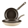 Rachael Ray Cook + Create 2-pc. Non-stick Frying Pan Set In Sand