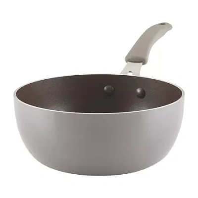 Rachael Ray Cook + Create 3-qt. Non-stick Saucier Pan In Gray