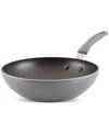 Rachael Ray Cook + Create Aluminum Nonstick 10.5" Stir Fry Pan In Gray
