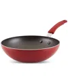 Rachael Ray Cook + Create 10.5in Nonstick Stir Fry Pan In Red