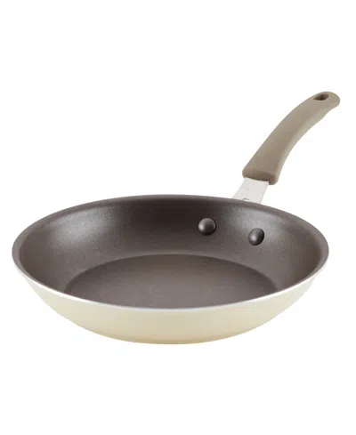 Rachael Ray Cook + Create Aluminum Nonstick Frying Pan, 10" In Almond