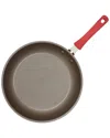 Rachael Ray Cook + Create Aluminum Nonstick Frying Pan, 12.5in In Red
