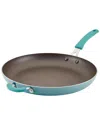 Rachael Ray Cook + Create Aluminum Nonstick Frying Pan, 14" In Blue