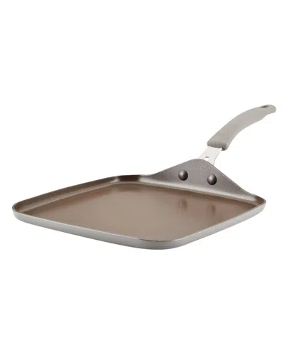 Rachael Ray Cook + Create Aluminum 11-inch Nonstick Griddle Pan, Gray In Grey