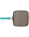 Rachael Ray Cook + Create Aluminum Nonstick Square Stovetop Griddle Pan In Blue